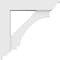 Ekena Millwork Standard Imperial Architectural Grade PVC Bracket With Traditional Ends, 3"W x 12"D x 12"H BKTP03X12X12IMP01 - alternate 4
